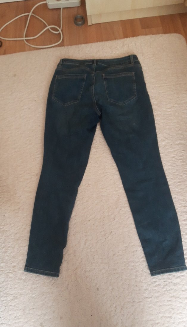 Kadın Lacivert Normal Boy Denim Pantolon lcw likrali - Görsel 4