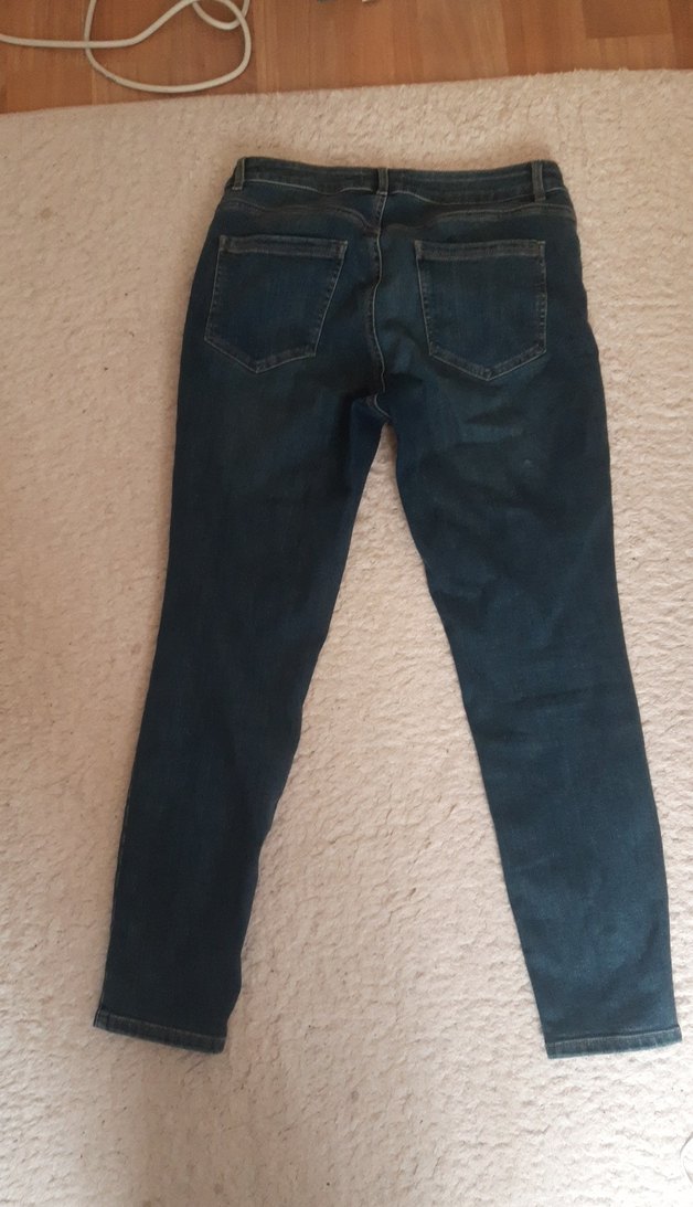 Kadın Lacivert Normal Boy Denim Pantolon lcw likrali - Görsel 5
