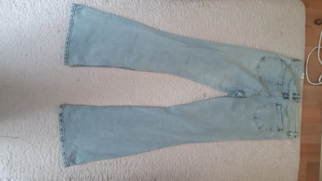 Bacik mavi paulmark kadin likrali iapanyol paca - Görsel 5