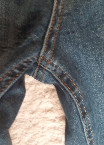 koton lacivertRegular Fit Kadın Denim Pantolonlikrali - Görsel 4