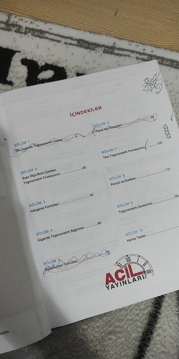  Acil trigonometri fasikül 