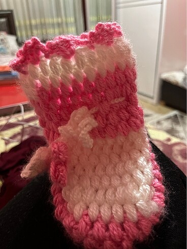 Pembe beyaz patik