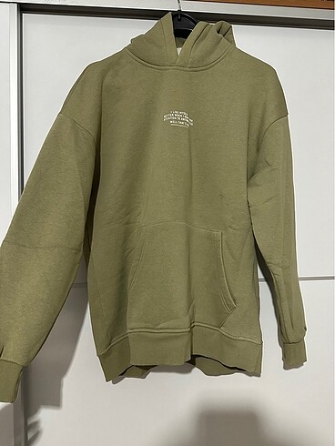 Yeşil sweatshirt