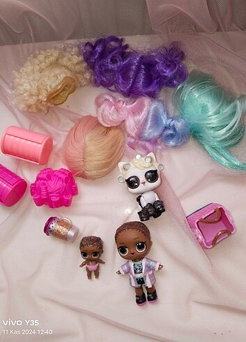 Lolybon peruklu bebek - Görsel 6