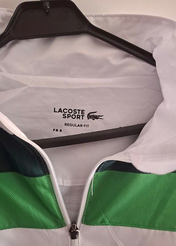 Lacoste Lacoste Beyaz Rüzgarlık Fermuarlı Spor eşofman takimi