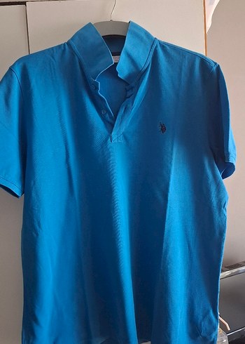 U.S. Polo Assn. Erkek Mavi Polo Tişört