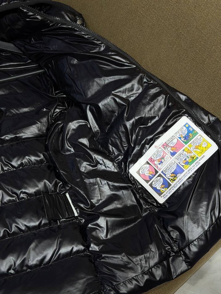 Moncler Siyah Kapüşonlu Erkek Şişme Mont - Görsel 3