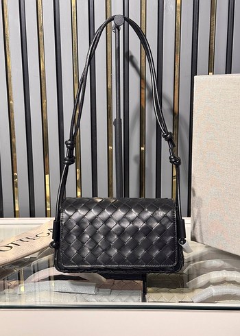 Bottega veneta Klasik Kahverengi Deri Kadın Çanta - Görsel 5