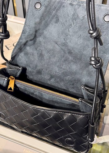 Bottega veneta Klasik Kahverengi Deri Kadın Çanta - Görsel 9