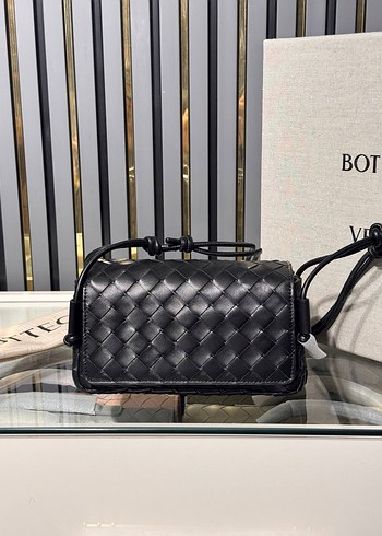Bottega veneta Klasik Kahverengi Deri Kadın Çanta - Görsel 7