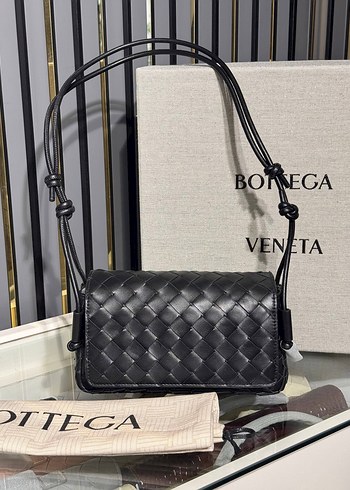 Bottega veneta Klasik Kahverengi Deri Kadın Çanta - Görsel 6