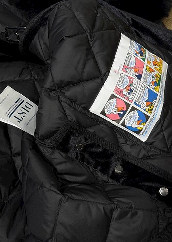 Moncler Kürklü Siyah Mini Kadın Ceket - Görsel 3