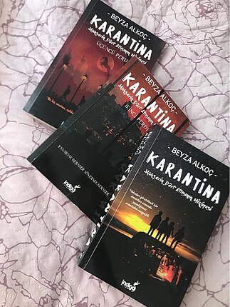 KARANTİNA 1. 2. VE 3. KİTAP BEYZA ALKOÇ