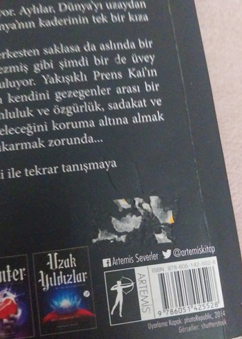 Cinder - Bir Ay Günlüğü Kitabı - Görsel 3