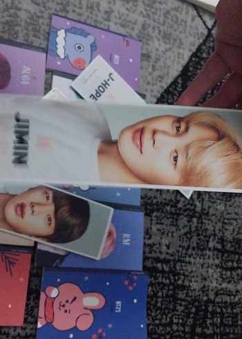 Renkli bts defterler ve arkalı önlü ayrac ayraçlar - Görsel 8