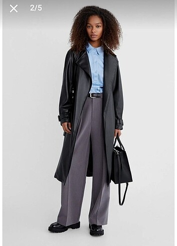 Beden siyah Renk Stradivarius sert tote çanta