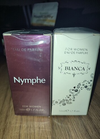 Farmasi nymphe ve blanca parfüm 