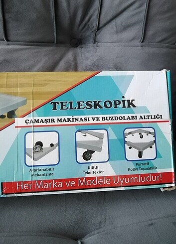  Beden Siyah renk Çamaşır makinesi buzdolabı bulaşık makinesi altlığı 