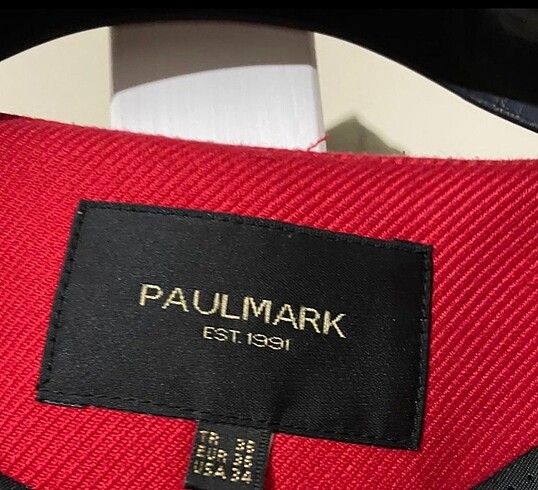 Paulmark Paulmark Kaşe Şık Kaban