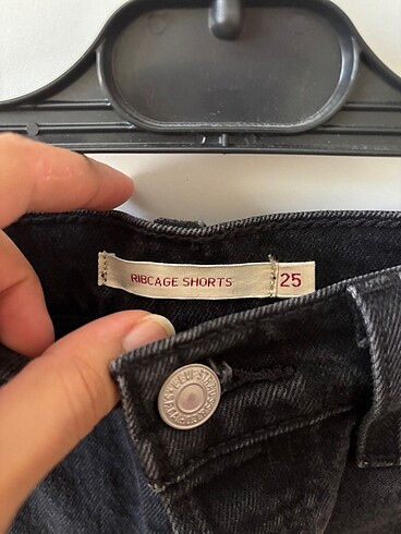 26 Beden Levis ribcage denim şort