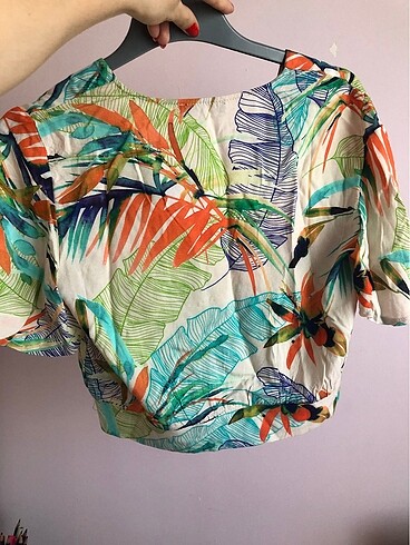 Crop Gömlek - Görsel 3