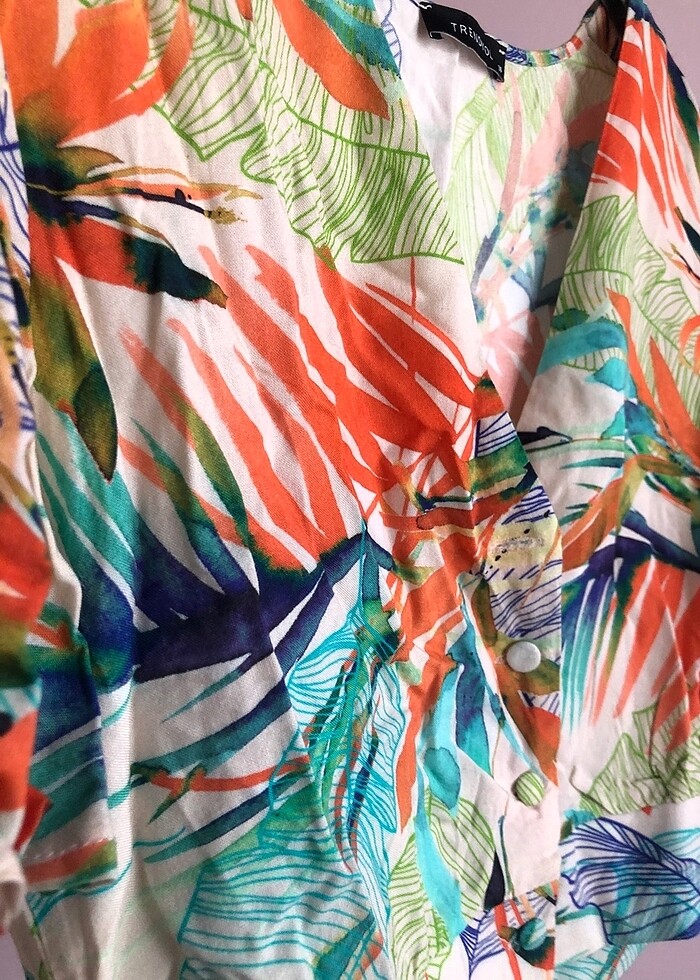 Crop Gömlek - Görsel 2