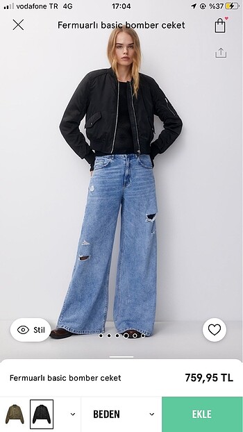 Bomber Ceket - Görsel 7