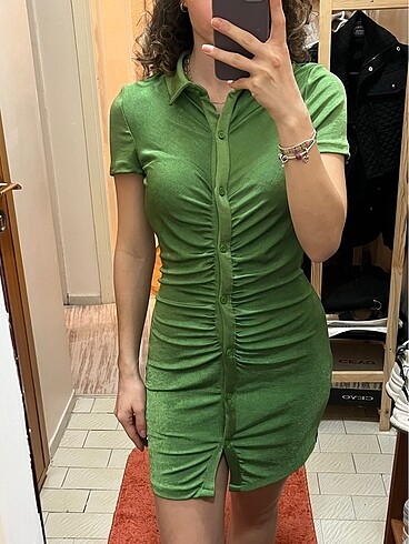 Yeşil Elbise - Görsel 5