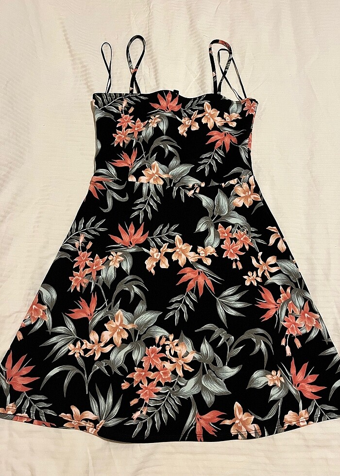 H&M Çiçekli Elbise - Görsel 3