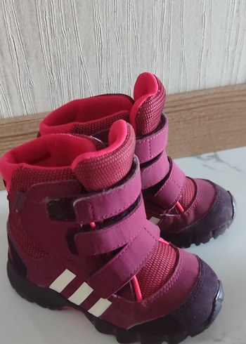 Kız Çocuk Pembe Cırt Cırtlı Bot
