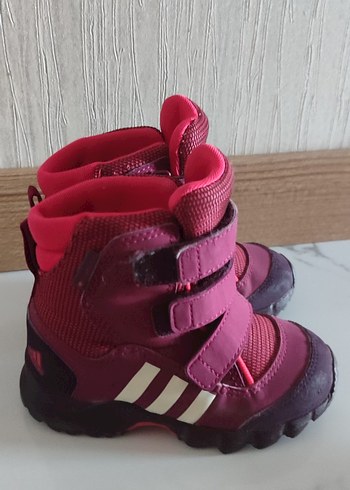 Adidas Kız Çocuk Pembe Cırt Cırtlı Bot