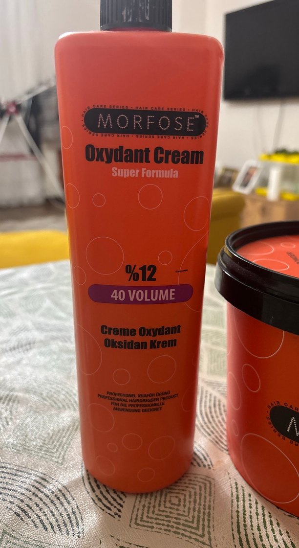 Morfose %12 40 Volume Oksidan Krem ve Açıcı Toz - Görsel 2