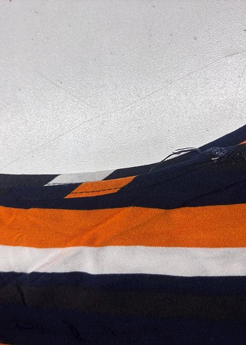 Çizgili Kemerli Kadın Uzun Tulum - Görsel 5