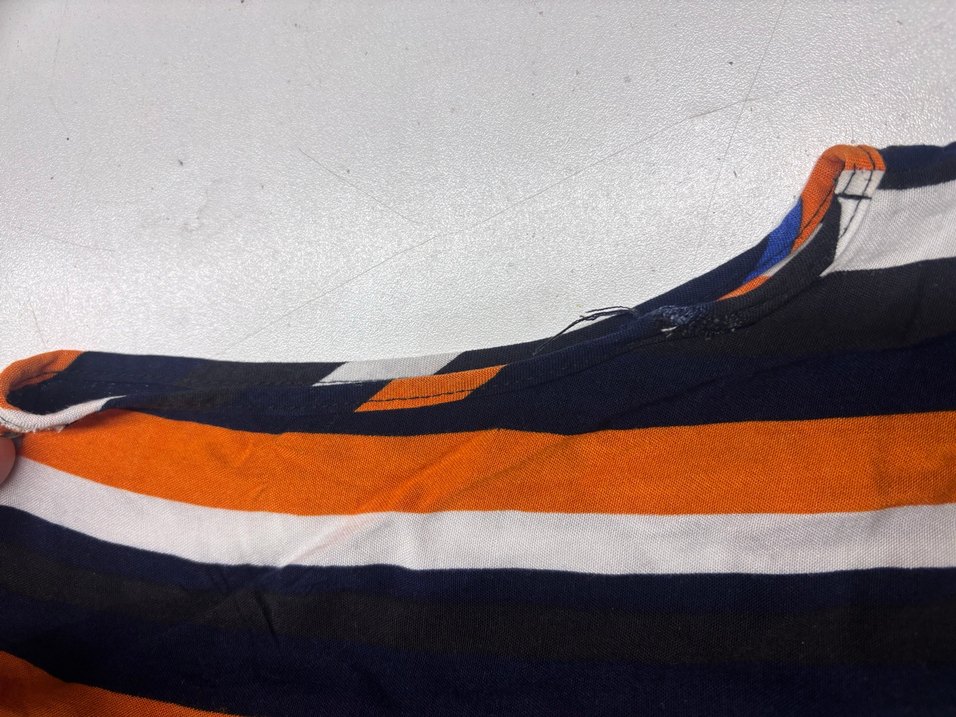 Çizgili Kemerli Kadın Uzun Tulum - Görsel 5