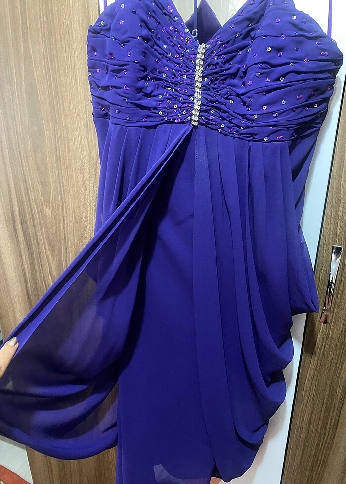 Büyük beden abiye elbise - Görsel 2