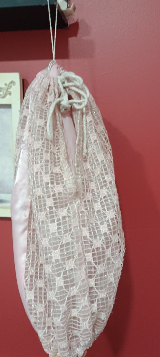 Dantel Detaylı Pembe posetlik - Görsel 2