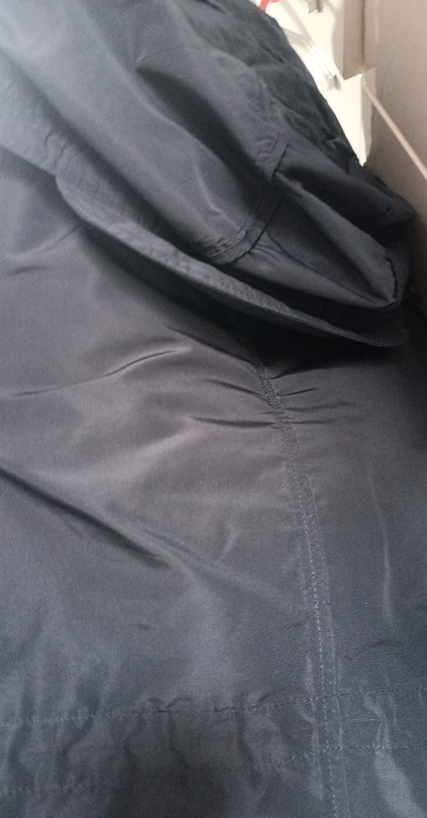 Düğmeli Gri Midi Kadın Mont - Görsel 4