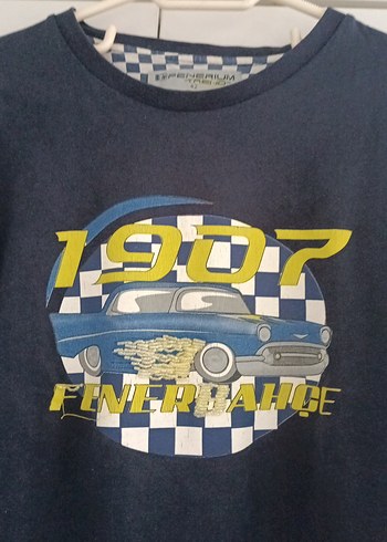 Fenerbahce Mavi Baskılı Uzun Kollu Sweatshirt - Görsel 2