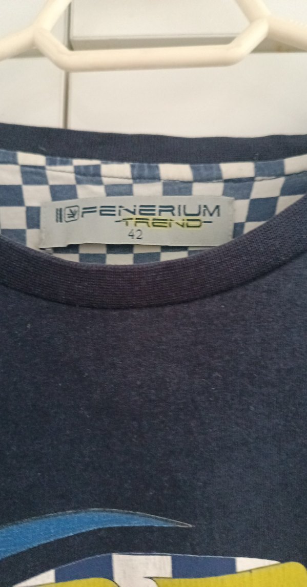 Fenerbahce Mavi Baskılı Uzun Kollu Sweatshirt - Görsel 3