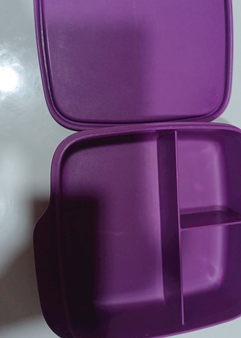 Mor Tupperware Saklama Kabı - Görsel 2