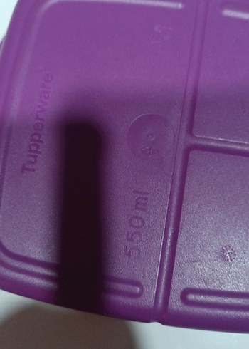 Mor Tupperware Saklama Kabı - Görsel 3