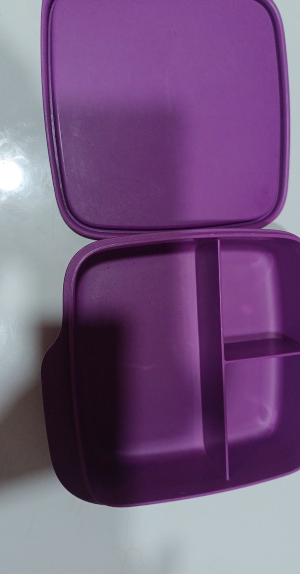 Mor Tupperware Saklama Kabı - Görsel 2