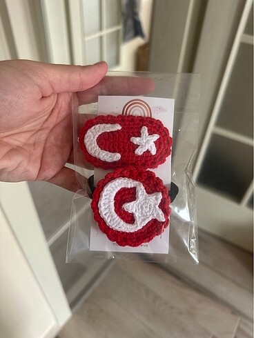 23 Nisan Türk Bayrağı Toka