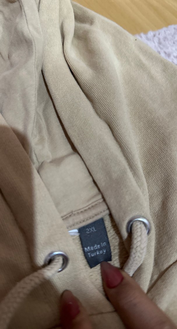 Kapüşonlu, Baskılı, Rahat Kesim Kadın Sweatshirt - Görsel 2