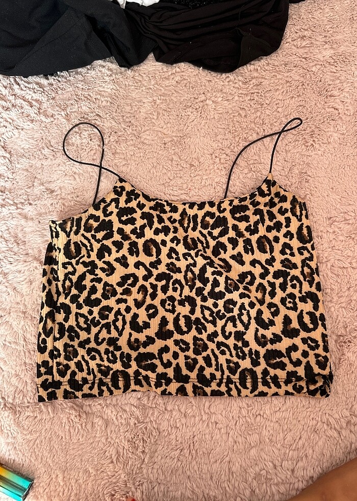 Leoparlı askılı krop - Görsel 2
