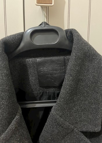 Antrasit Çift Düğmeli Kaban - Görsel 2