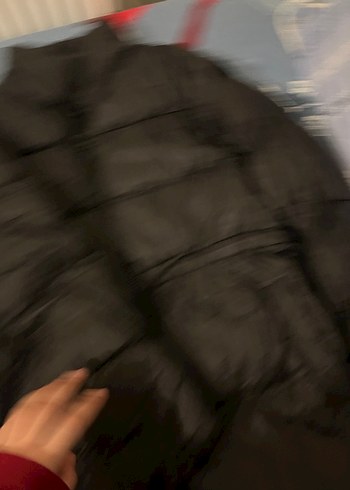 Fermuarlı Siyah Kadın Kışlık Ceket - Görsel 2