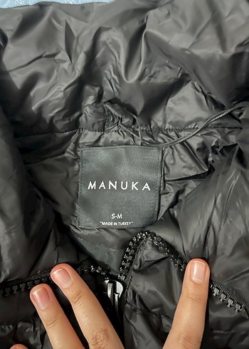 Fermuarlı Siyah Kadın Kışlık Ceket - Görsel 3