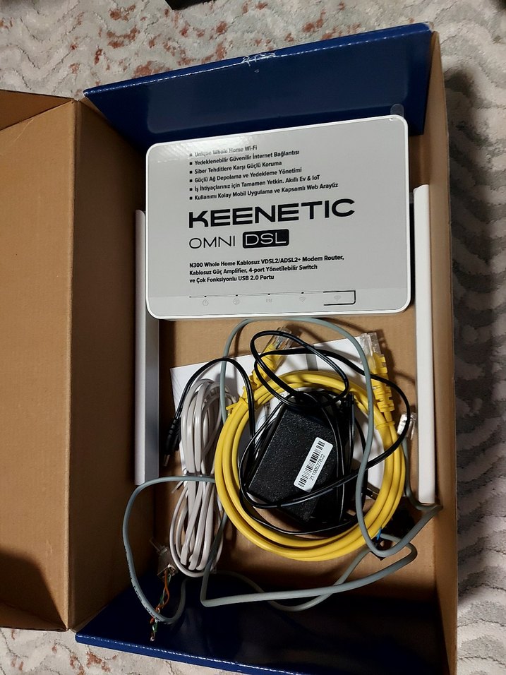 Keenetic Omni DSL Modem Router Beyaz - Görsel 2