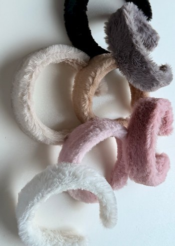 Renkli Kadın Kadife Saç Taçları - Görsel 7